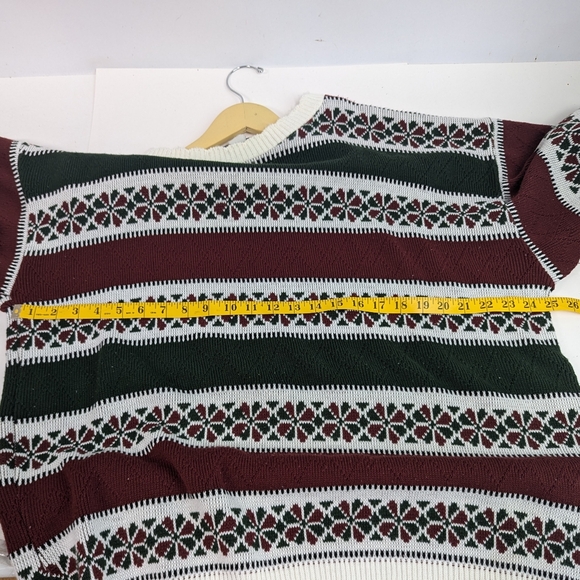 Vintage Tanto Pelo Italian Design Knit Sweater, 90's Style ltalian Sweater, XL - Picture 6 of 10